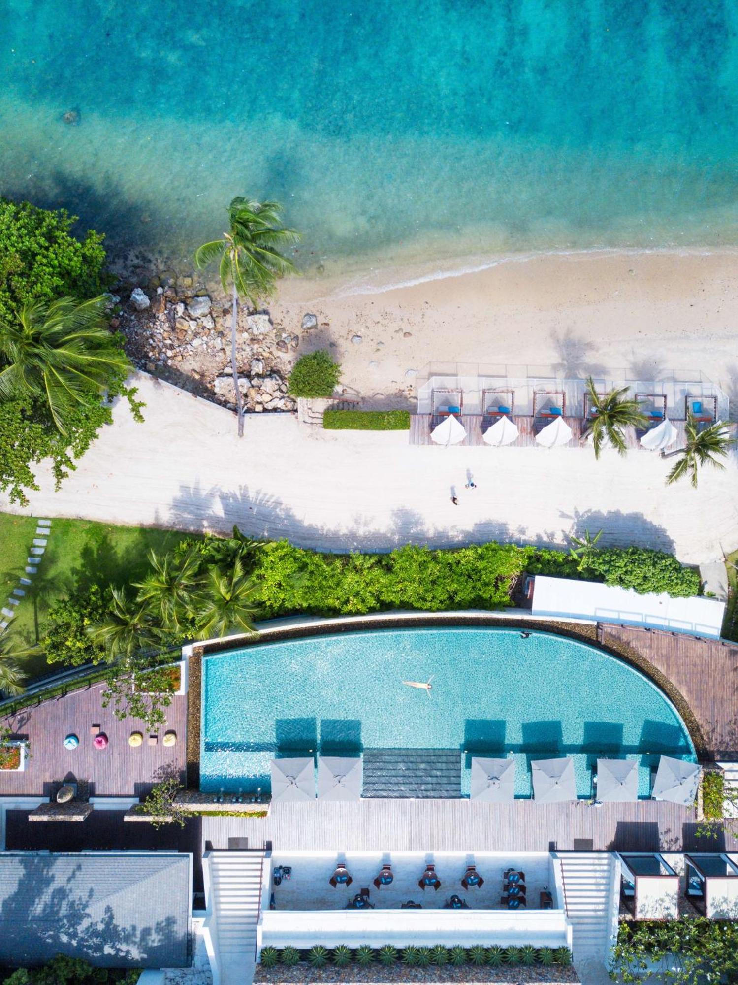 Hotel Conrad Koh Samui Taling Ngam Beach Exteriér fotografie